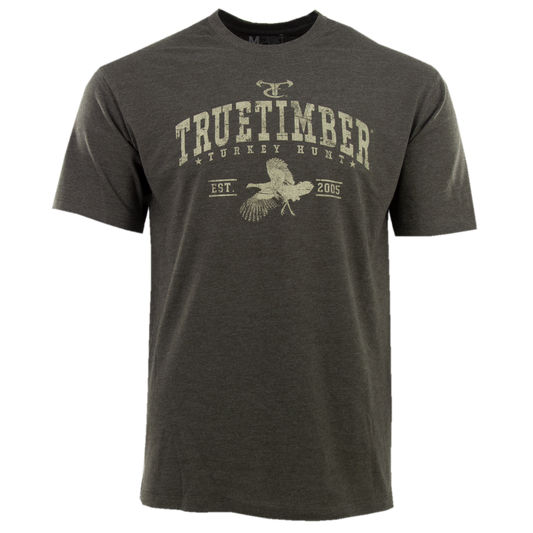 Turkey Hunt Tee - Dark Olive Heather