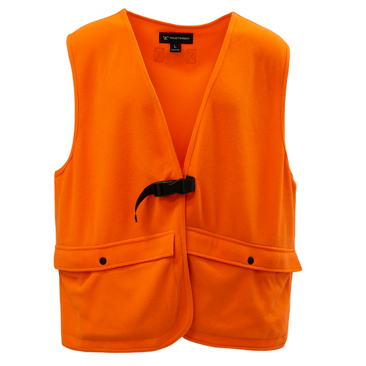 Blaze Fleece Full Length Vest - Blaze