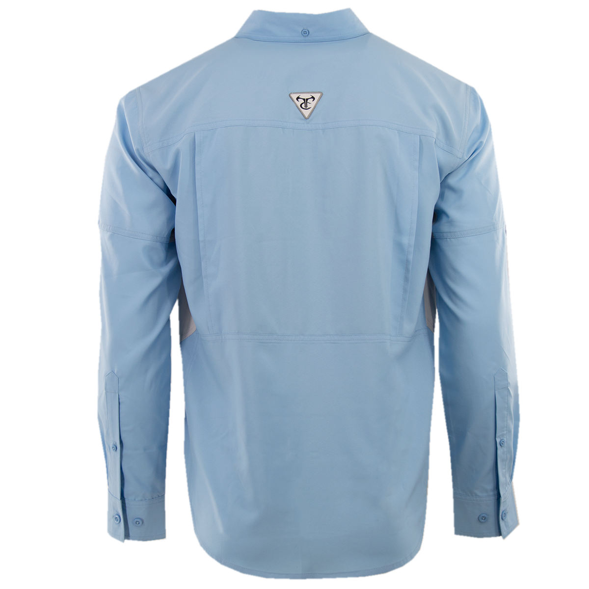 LS BakStaye Shirt - Placid Blue/Drizzle Gray