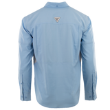 LS BakStaye Shirt - Placid Blue/Drizzle Gray