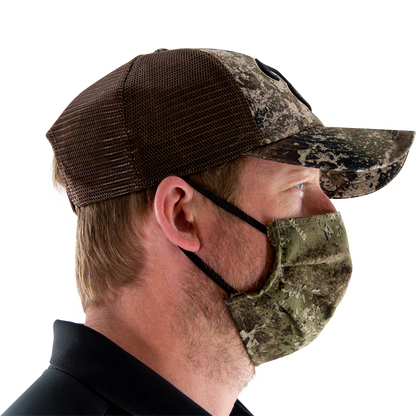 Strata Camo Face Mask